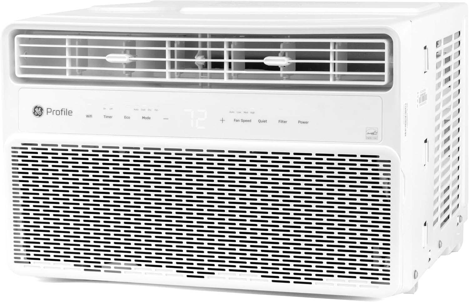 GE Profile Inverter Window Air Conditioner Unit 10,000 BTU with Energy Efficient AC Cooling up to 450 sq ft., Ultra Quiet, SMART Home Capable
