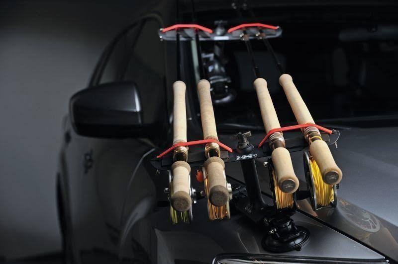 Sumo Suction Mount Rod Carrier