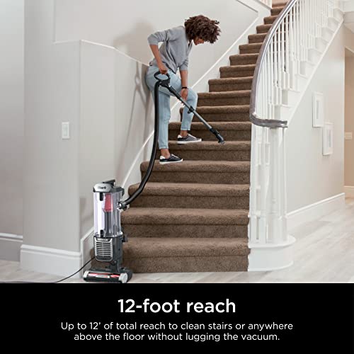 Shark NV752 Rotator Powered Lift-Away TruePet Upright Vacuum with HEPA Filter, Large Dust Cup Capacity, LED Headlights, Upholstery Tool