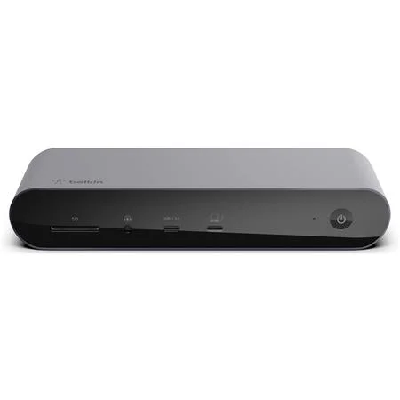 Belkin Thunderbolt 4 Docking Station, USB-C Hub Docking Station for MacBook & Window w/ 90W Power Delivery, Single 8K or Dual 4K Display