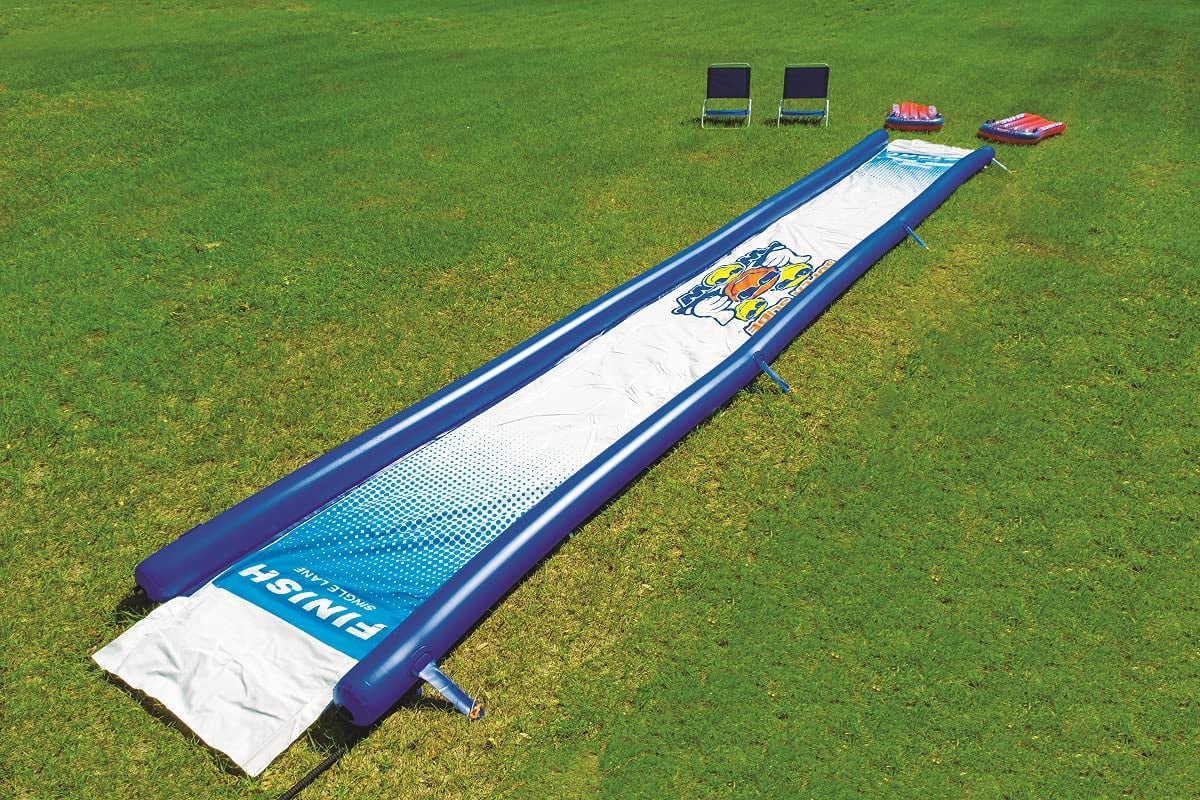 WOW Single Lane Slide with Attached Pool, 25′