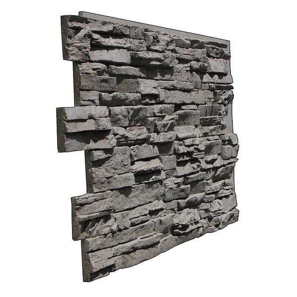 Tritan BP Lightning Ridge 48 in. x 24 in. Faux Stone Siding Panel Finished - Shop Hardware Tools Online Store