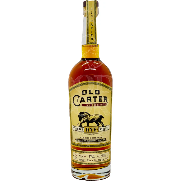 Old Carter Straight Rye Whiskey Batch 6 - Nestor Liquor