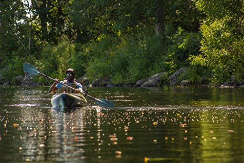 Carlisle Magic Angler Kayak Paddle with Polypropylene Blades and Wrapped Fiberglass Shaft