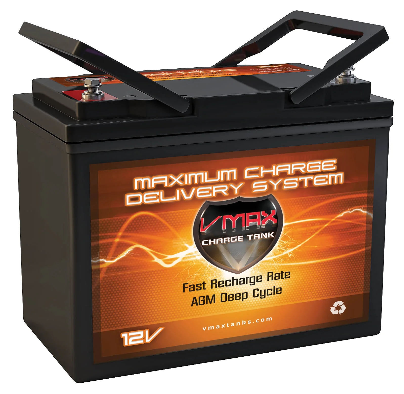 VMAXMB96 AGM Group 22 Deep Cycle Battery Replacement for Dalton Tacahe PC2450 TILT 12V 60Ah Wheelchair Battery