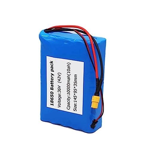36 Volts Lithium Battery Pack 36V 10Ah 8Ah 6Ah Ebike Battery 10S2P Li-ion Battery for 100W 250W 350W Mountain Bike Motor Folding Scooter Battery with