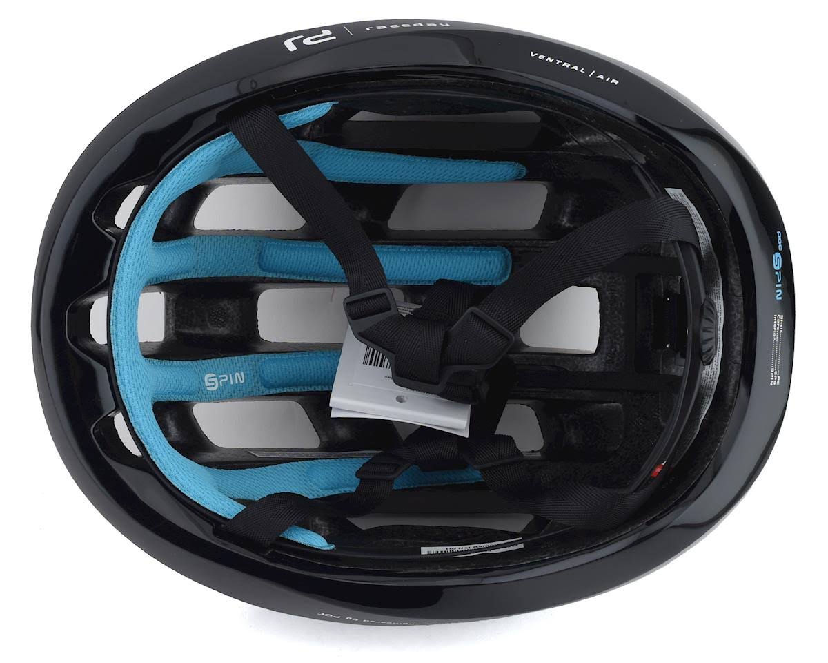 POC Ventral Air Spin Helmet Uranium Black Raceday Medium