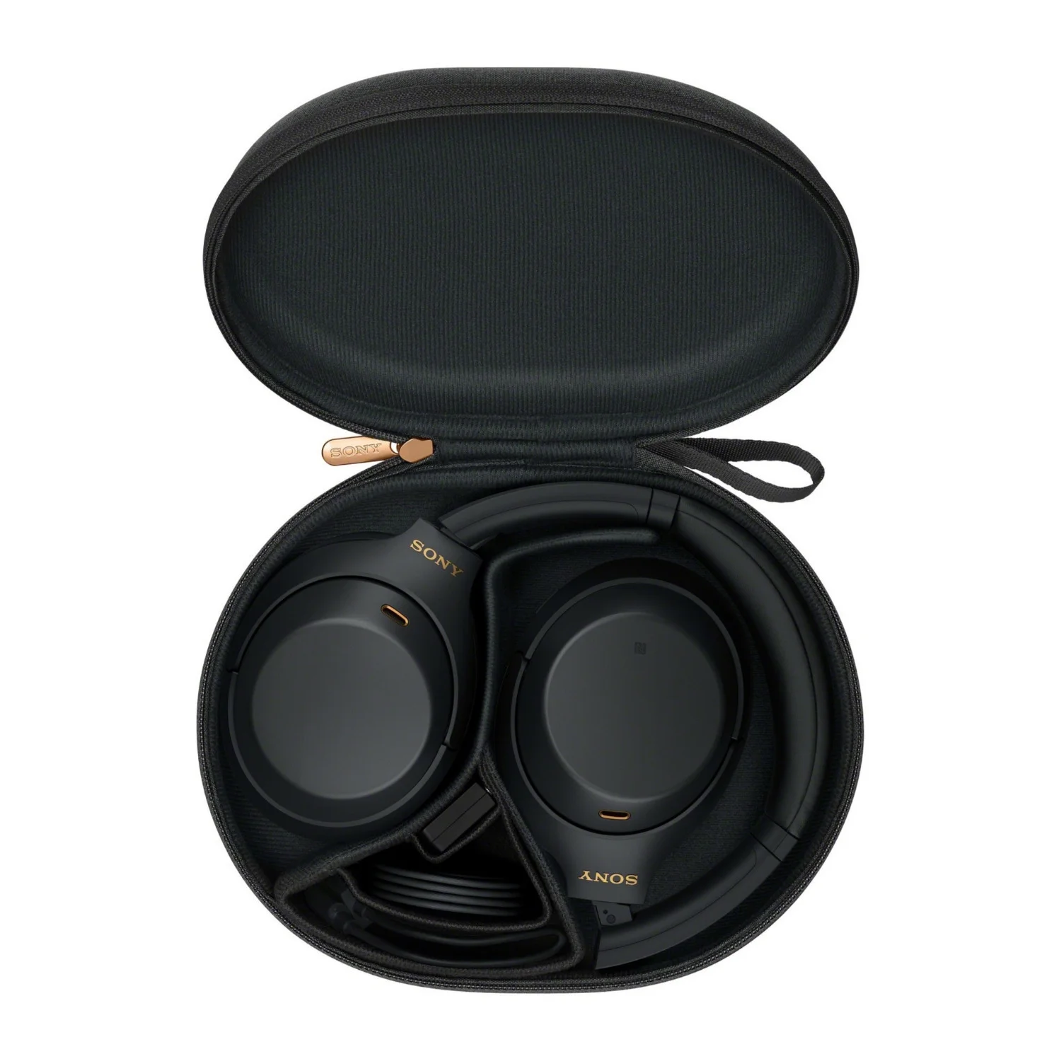 Sony Bluetooth Noise-Canceling Over-Ear Headphones, Black, WH1000XM4B_K1