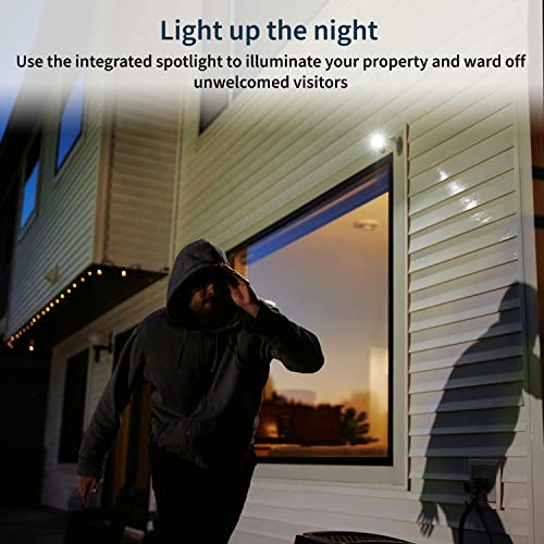 Arlo Pro 5S Spotlight Security Camera 2K HDR | Outdoor | Wireless | Dual-Band Wi-Fi Connects to Strongest Network |12X Zoom, 2-Way Audio, Siren