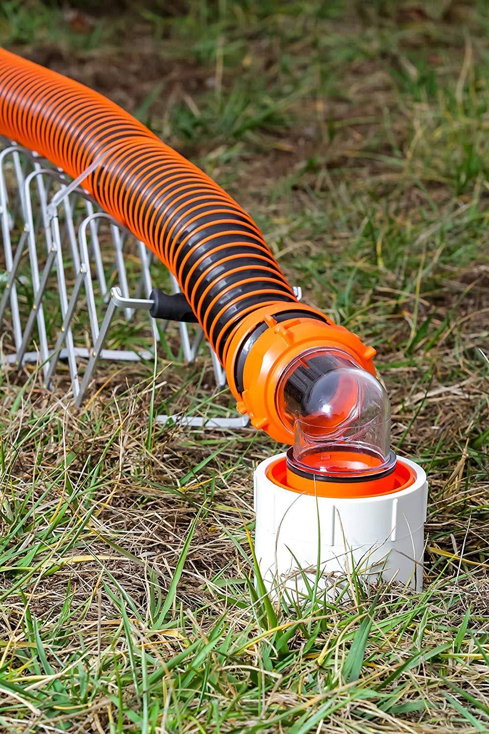 Camco 40353 Aluminum Sewer Hose Support - 15&