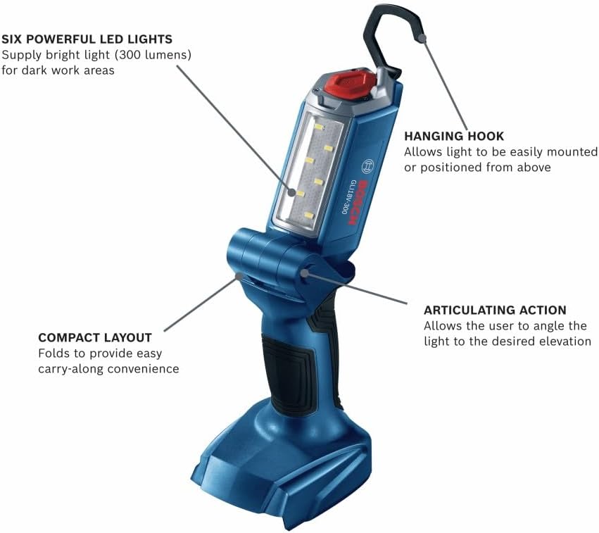 BOSCH GXL18V-501B25 18V 5-Tool Combo Kit with 2-In-1 Bit/Socket Impact Driver/Wrench, 1/2 In. Hammer Drill/Driver, Reciprocating Saw, Circular Saw