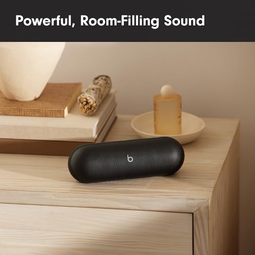 Beats Pill - Portable Bluetooth Speaker- Up to 24H Battery Life, Water Resistant, Bluetooth, Apple & Android Compatible