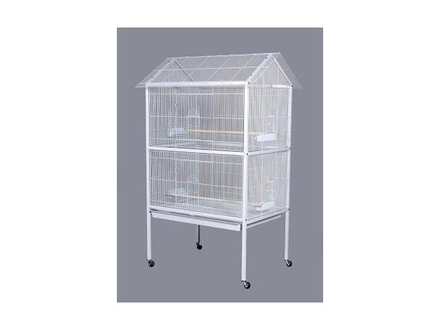 Prevue White Aviary Flight Cage