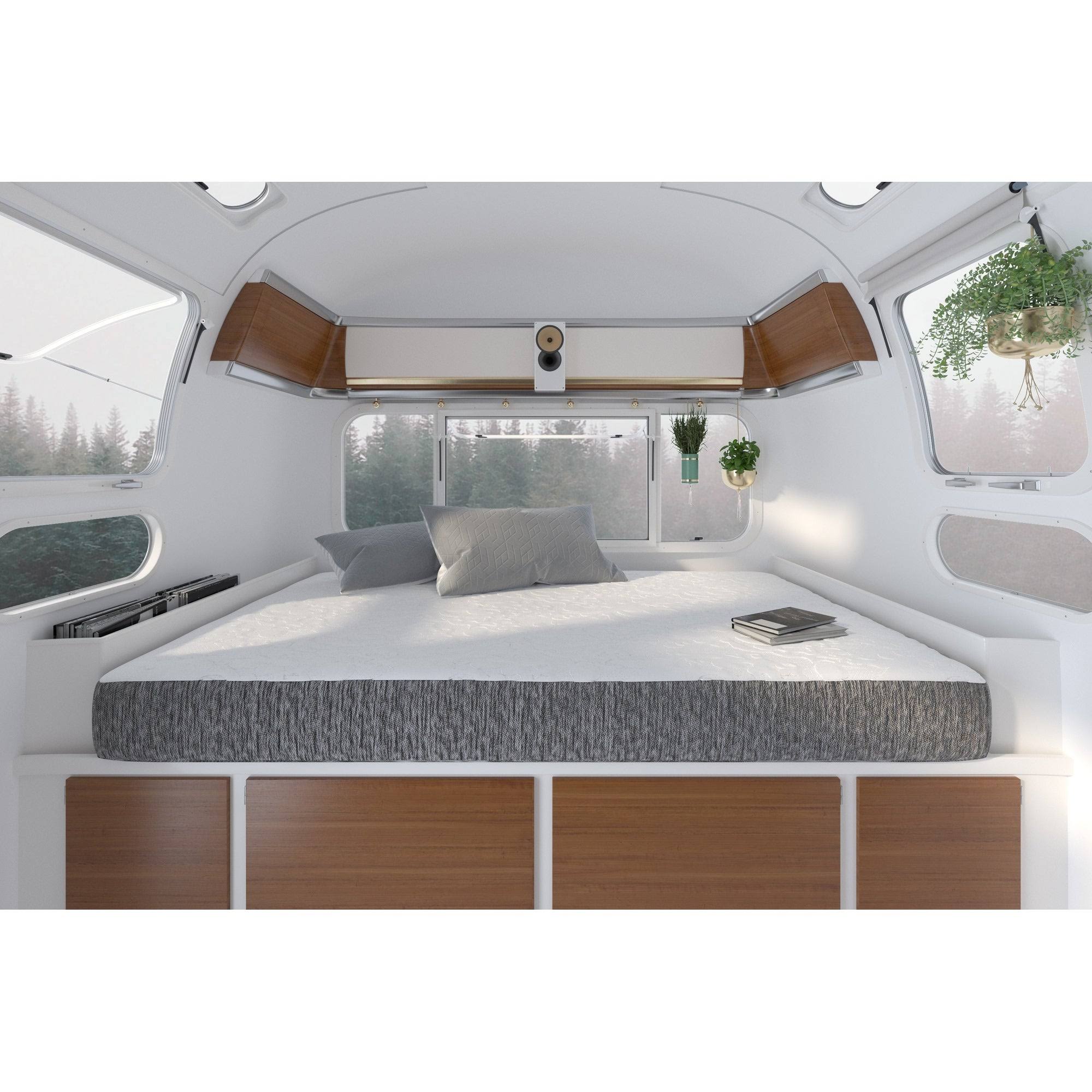 Premier Sleep Products Firm 8 inch Queen Size Graphite Gel Memory Foam Mattress