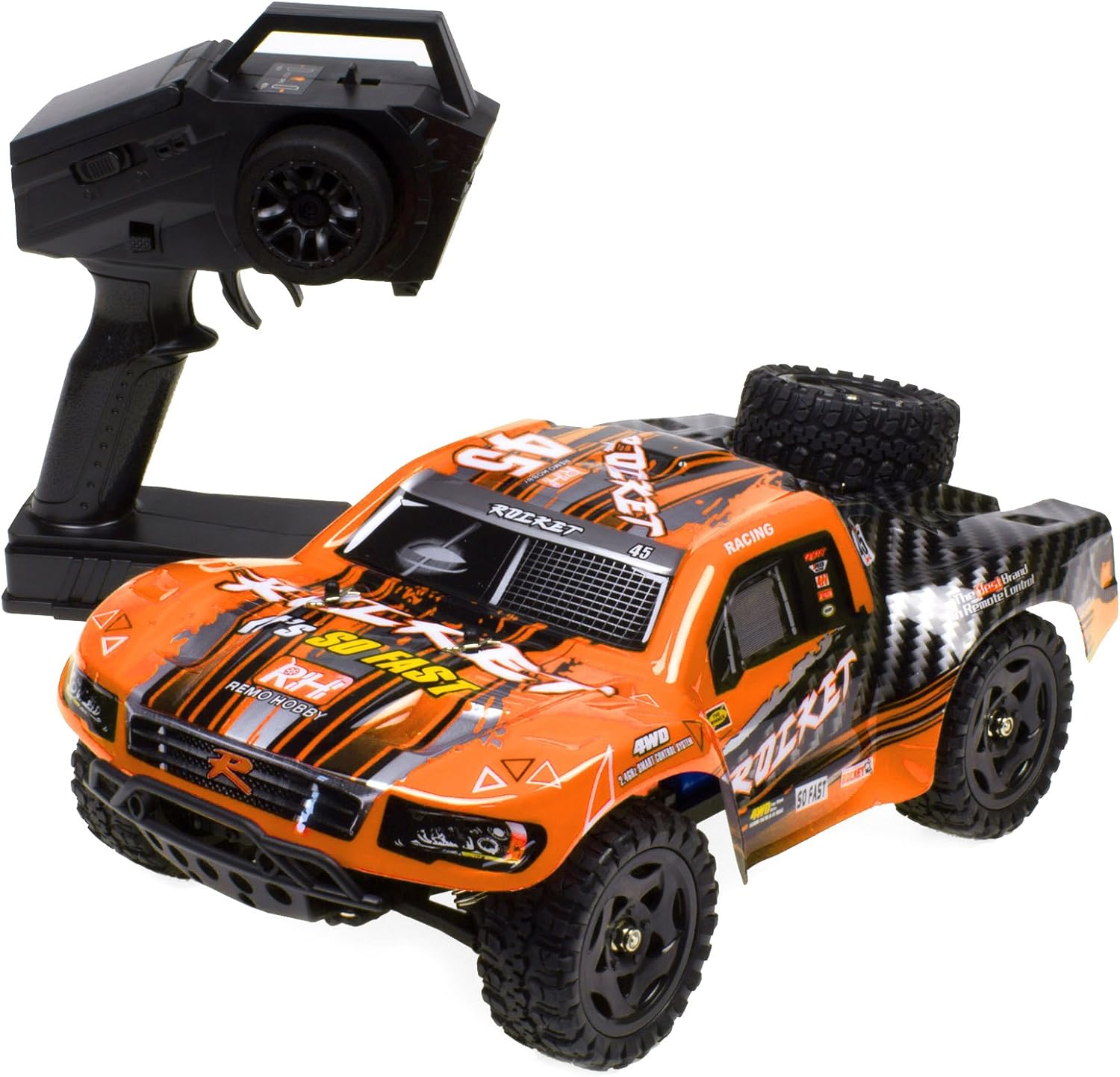Cheerwing 1:16 Scale Short Course RC Car, 40KM/H High Speed 4WD Remote Control Truck, 4X4 Off-Road Remote Control Car