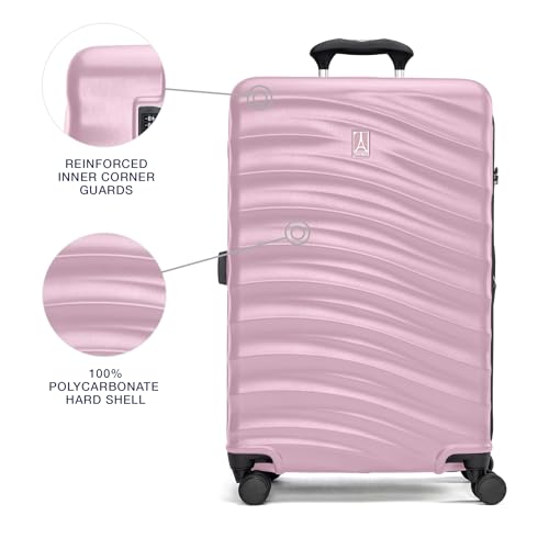 Travelpro Maxlite Air V2 Hardside Expandable Carry on Luggage, 8 Spinner Wheels, Lightweight Hard Shell Suitcase, TSA lock, Black, Carry On 21-Inch