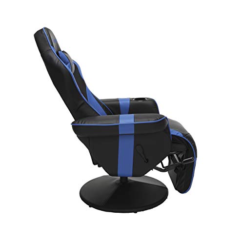 RESPAWN 900 Racing Style Gaming Recliner, Reclining Gaming Chair, in Gray RSP 900 GRY