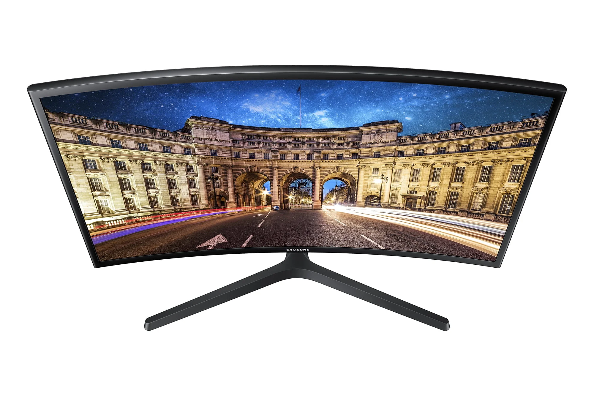 SAMSUNG 27 Class Curved 1920x1080 VGA HDMI 60hz 4ms AMD FREESYNC HD LED Monitor - LC27F396FHNXZA