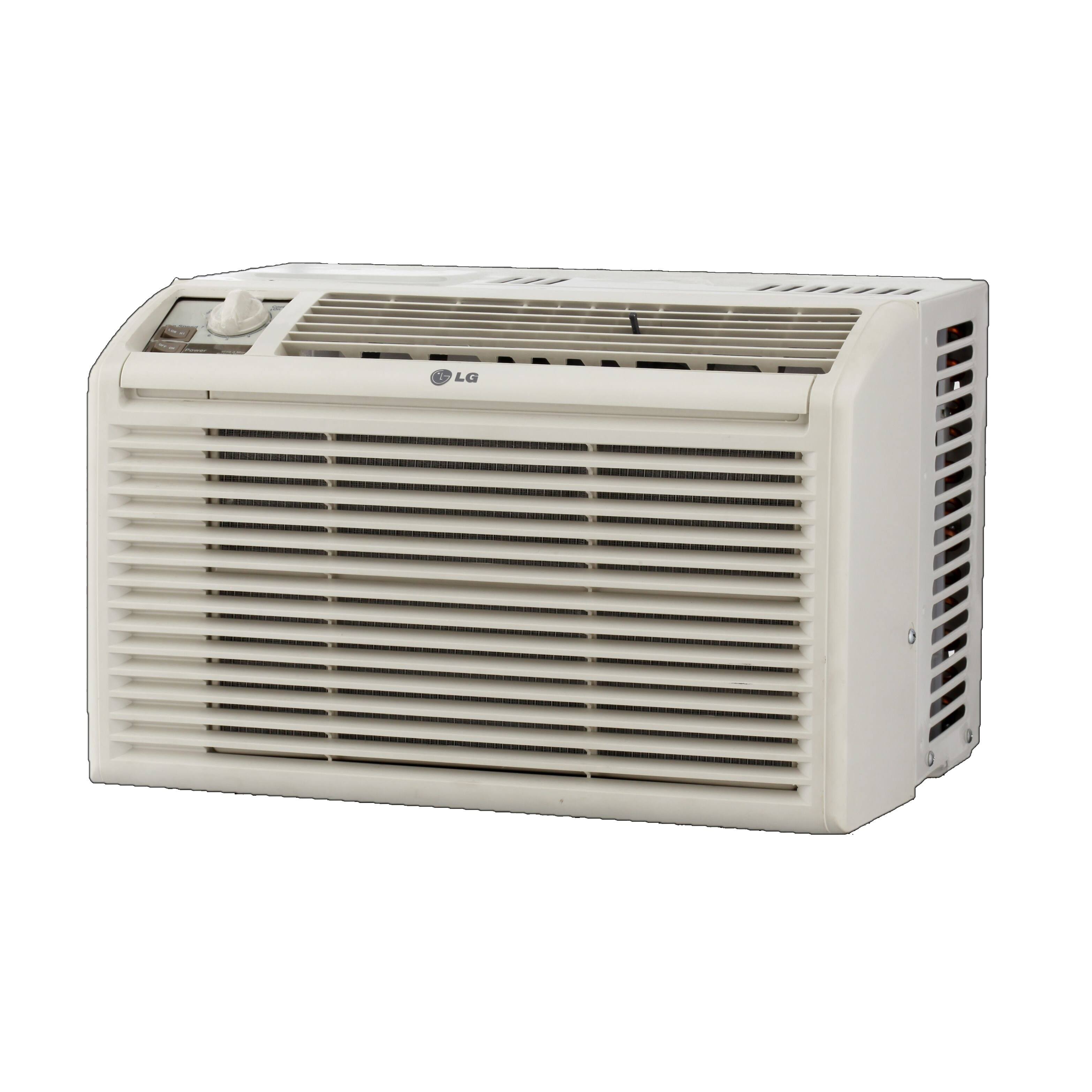 LG 5,000 BTU Window Air Conditioner with Manual Controls, White LW5016