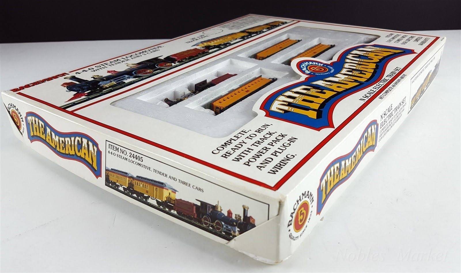 Bachmann The American N Scale Electric Train Set #24005 Union Pacific 4-4-0