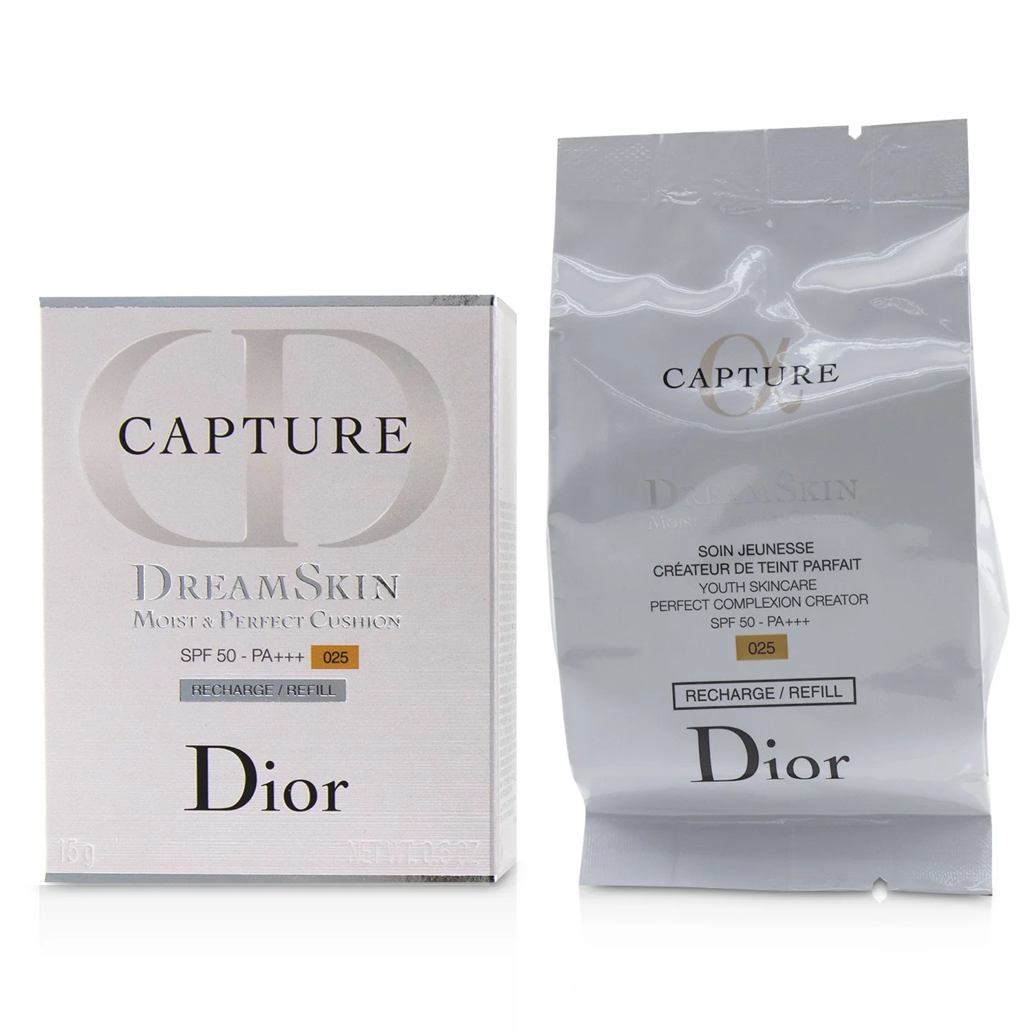 Christian Dior Capture Dreamskin Moist & Perfect Cushion SPF 50 Refill - # 020 (Light Beige) 15g/0.5oz