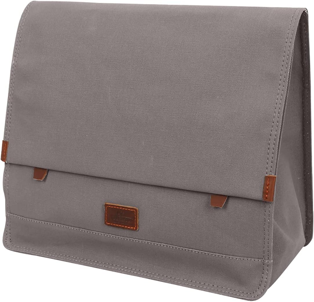 TOURBON Water-Resistant Canvas Laptop Bag Bike Messenger Pannier Backpack Shoulder Briefcase