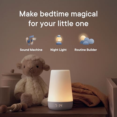 Hatch Rest Baby Sound Machine, Night Light | 2nd Gen | Registry Essential, Sleep Trainer, Routine Builder, Time-to-Rise Alarm Clock