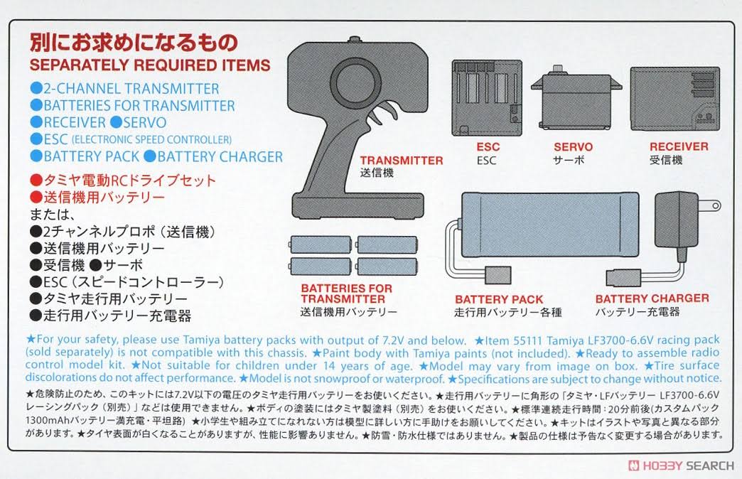 Tamiya Black SP 1/10 R/C The Grasshopper II TAM47471