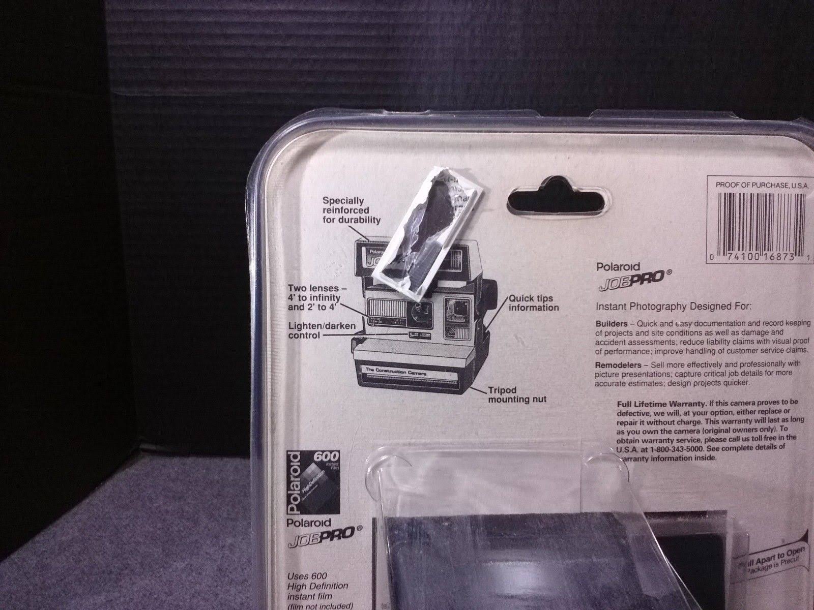 Polaroid JobPro - Instant camera black, yellow