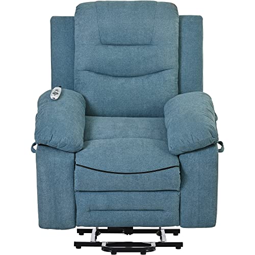 Massage Recliner,Power Lift Chair for Elderly with Adjustable Massage and Heating Function