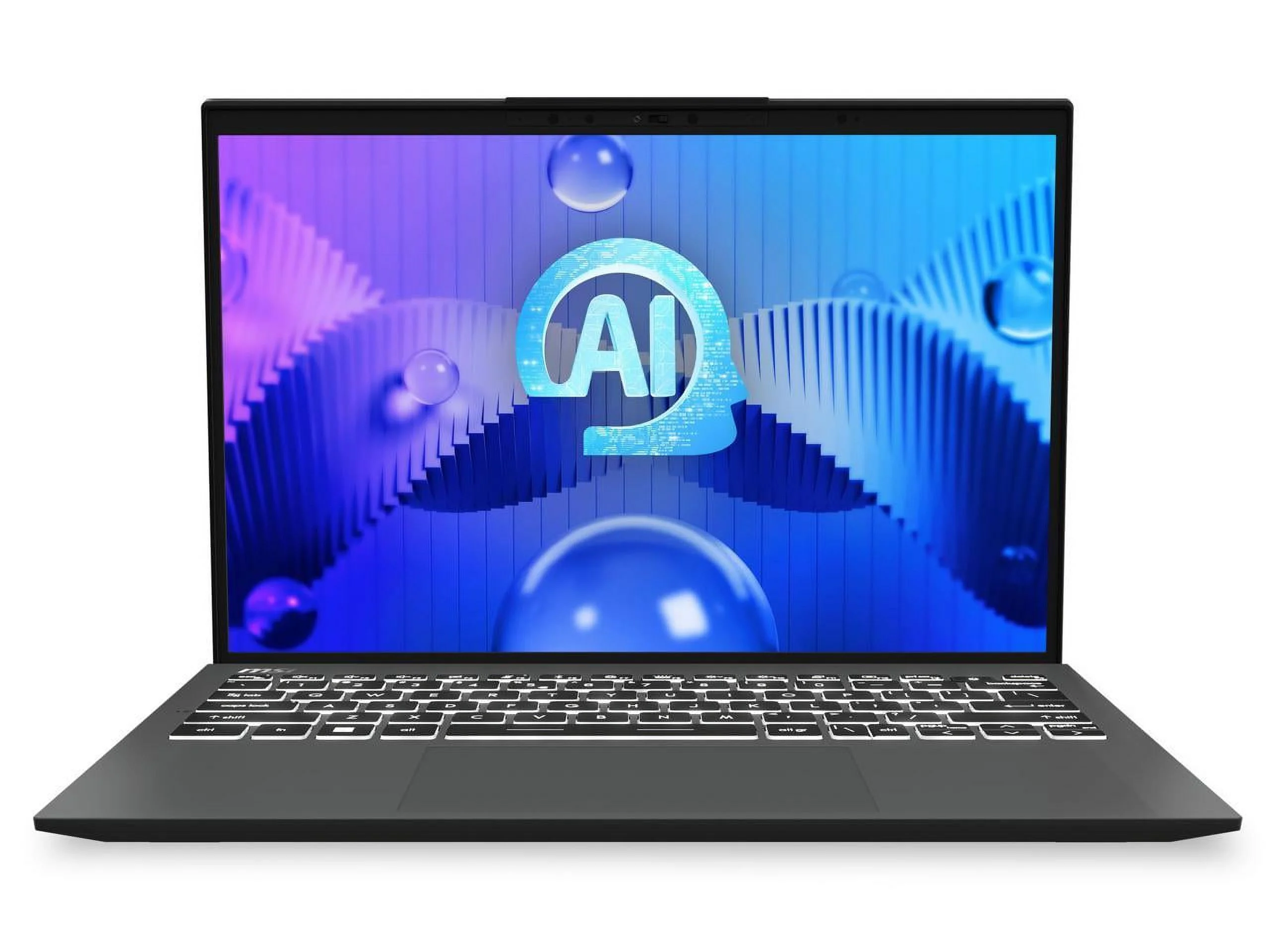 MSI Prestige 13 AI EVO 13.3" QHD+ OLED Ultra Thin and Light Professional Laptop Intel® Core™ Ultra 7-155H ARC Graphics 16GB LPDDR5 1TB NVMe SSD Win