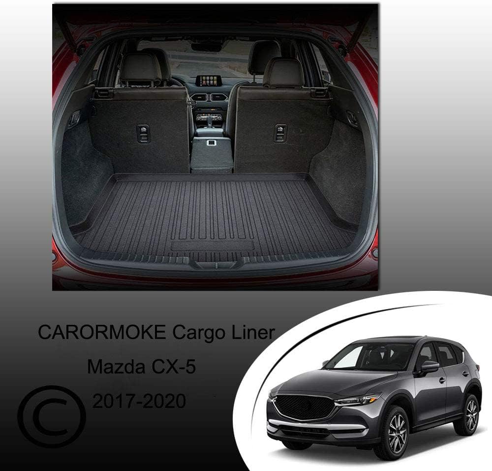 Cargo Liner Trunk Mat 2019-2022 Cargo Tray Black Compatible with 2017 2018 Mazda CX-5