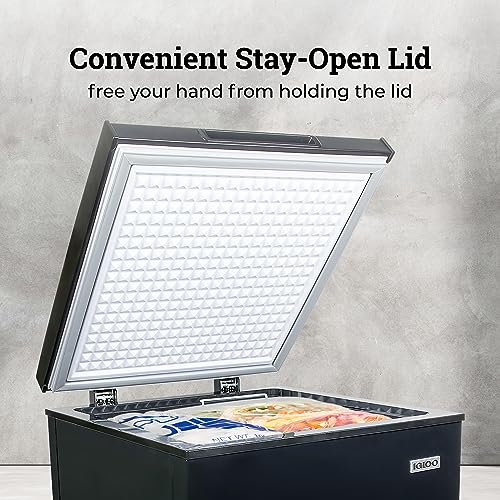 Igloo Cu.Ft. Compact Upright Freezer with Storage Drawer