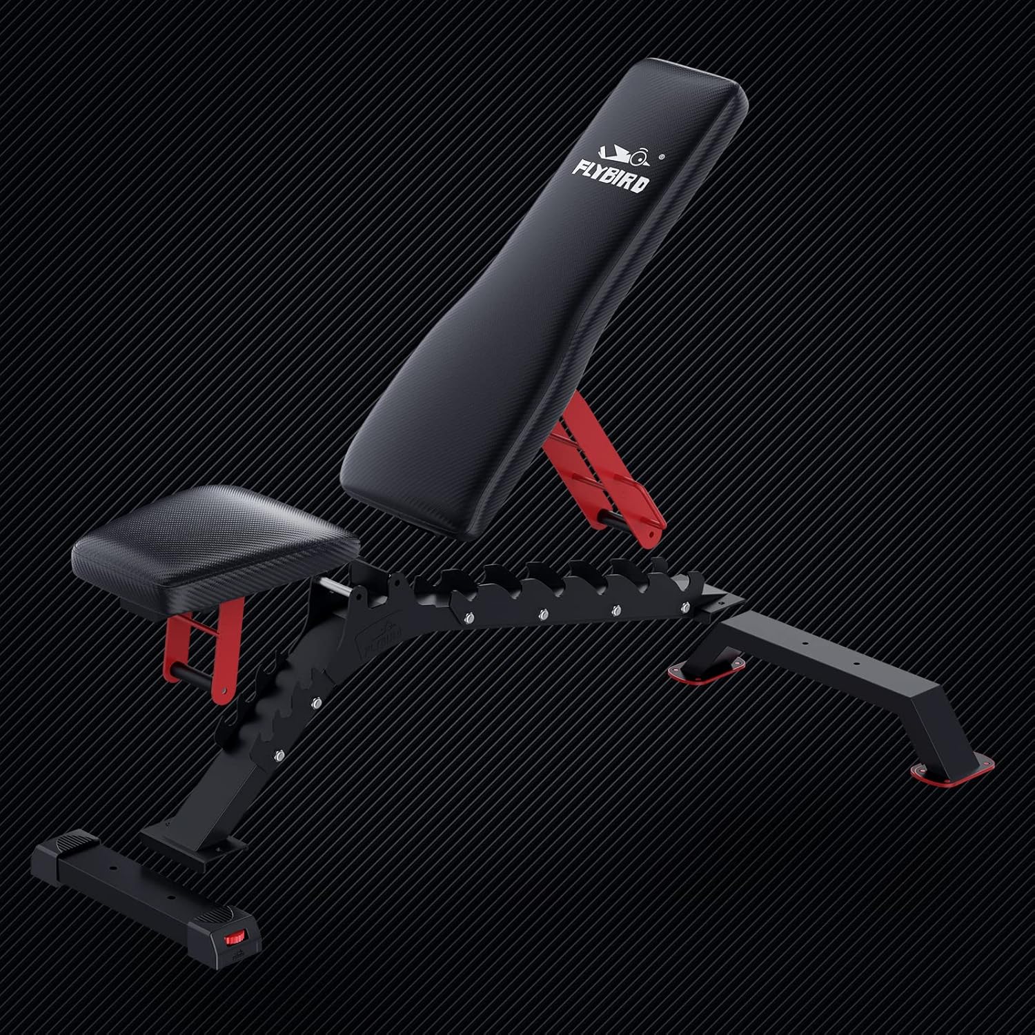FLYBIRD Weight Bench, 1100LBS Weight Capacity Strength Training Bench Heavy-duty Adjustable Workout Bench