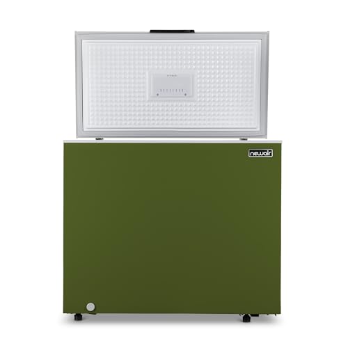 Newair 13.8 cu. ft. Upright Freezer, Fridge Freezer Convertible, Garage Ready Refrigerator, Frost Free Freezer with Door Alarm, Stand up Deep Freezer