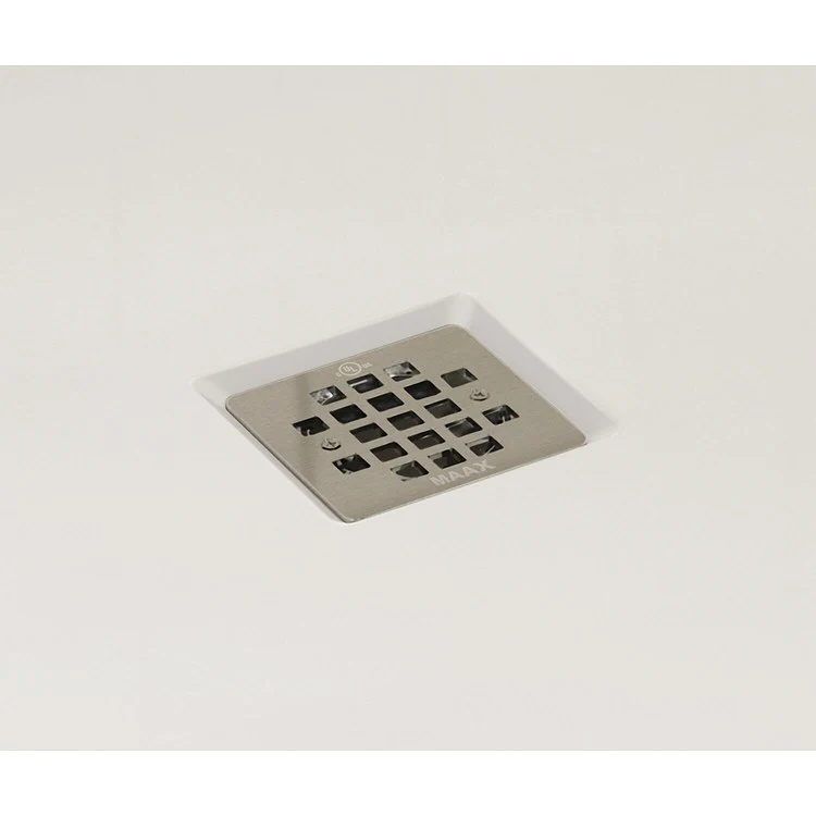 Shower Base B3 Tunnel Square Drain White 60 x 36 Inch Acrylic
