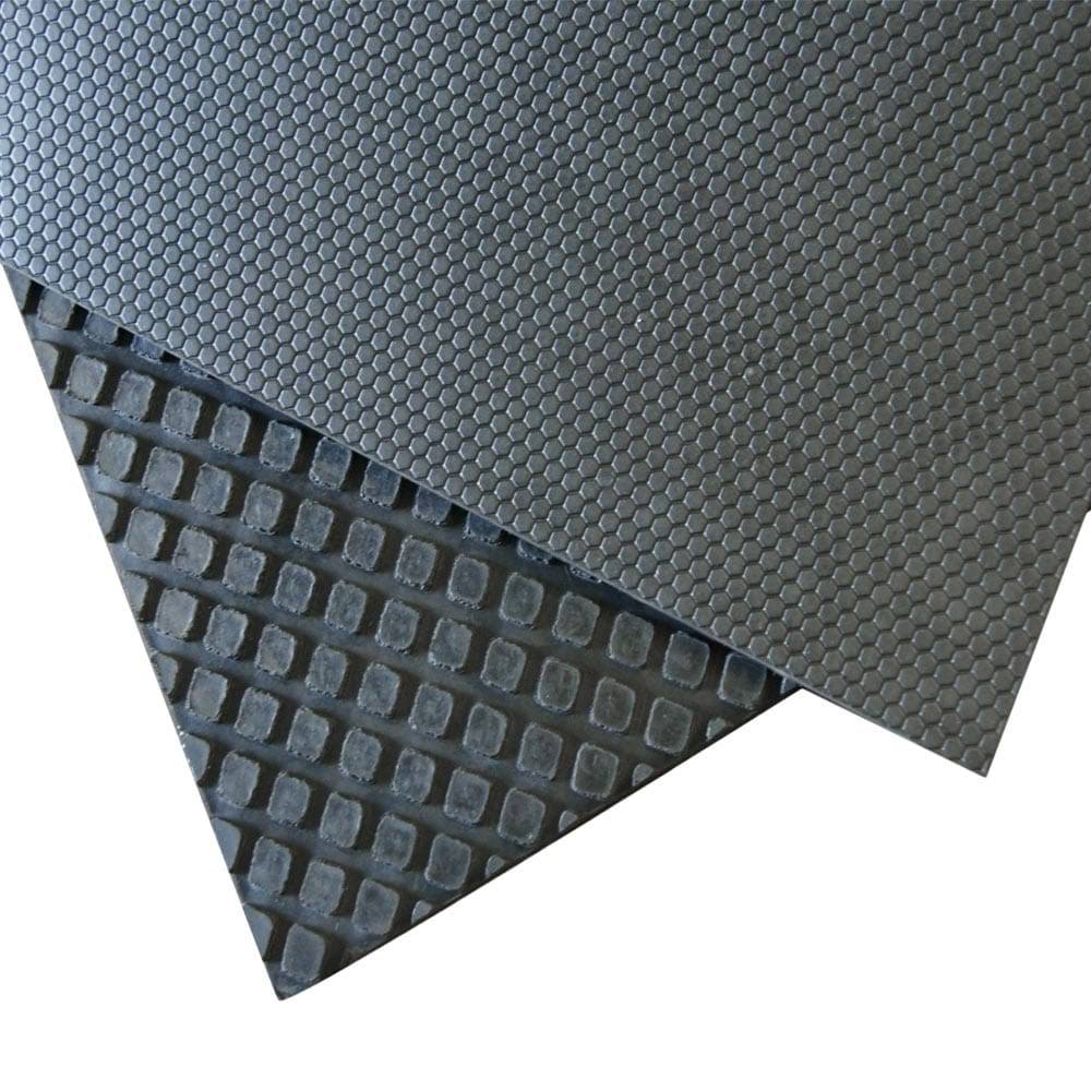 Rubber-Cal Maxx-Tuff 1/2 in. x 48 in. x 72 in. Black Heavy Duty Rubber Floor Protection Mat