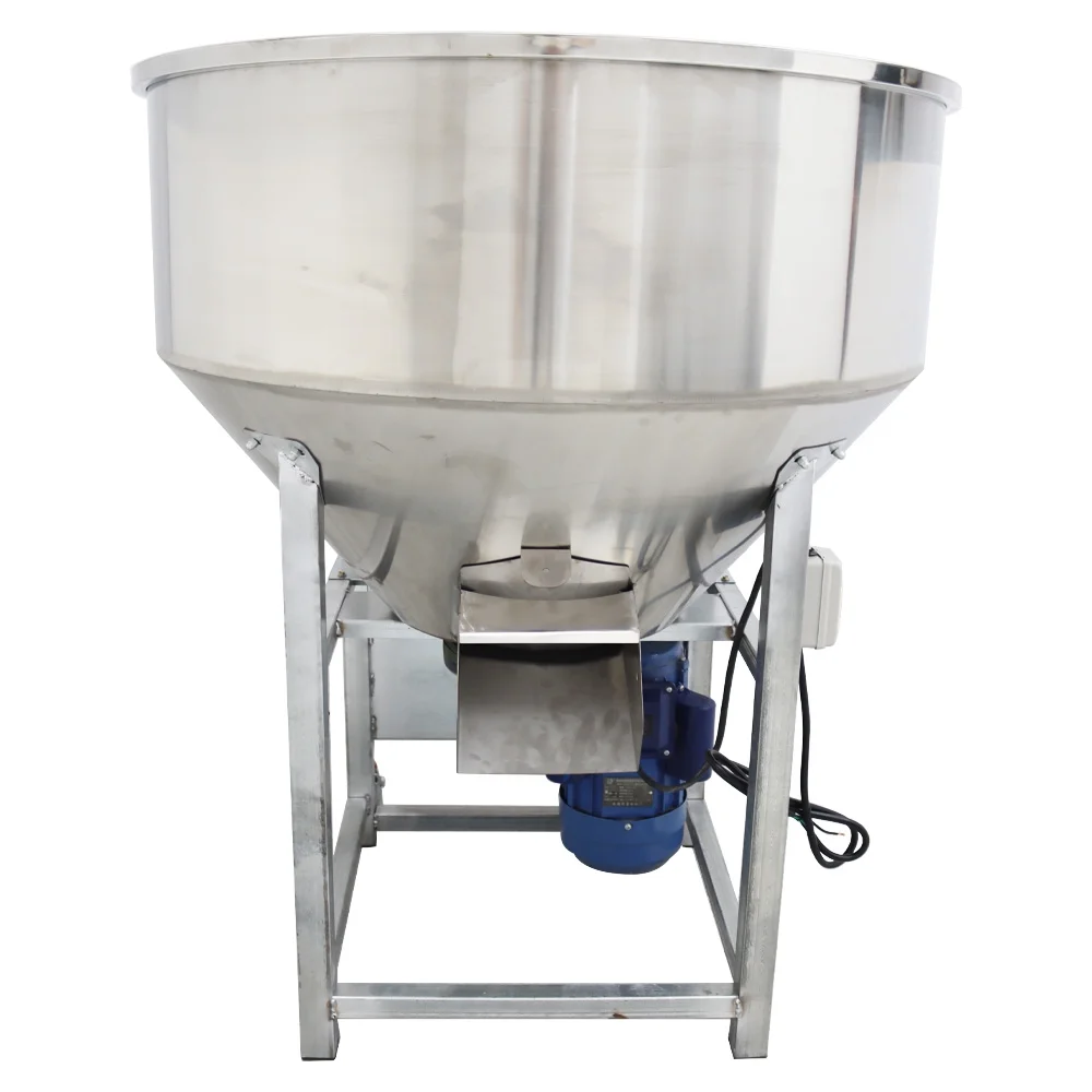 Techtongda 440Lbs Feed Mixer Granular Plastic Mixer Blender Mixing Machine Stainless Steel 220V