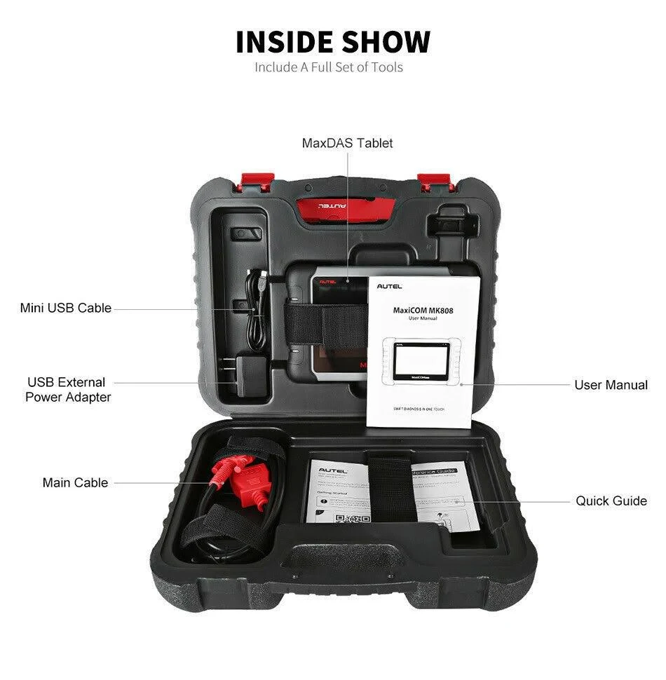 Ancel FX6000 Full System Car ABS Srs Transmission ACC Scanner for BMW Honda Benz