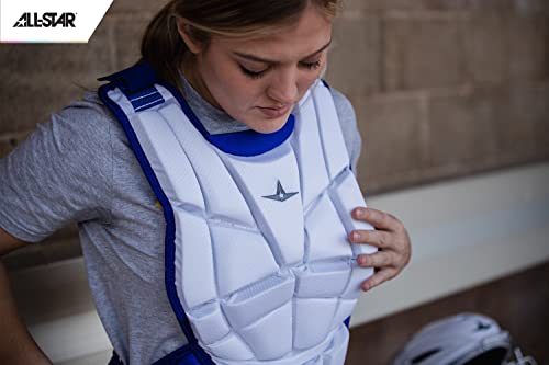 All-Star Catcher’s Gear Kit – Includes Helmet, Chest Protector & Leg Guards – Lightweight, Durable Baseball Protective Set, Meets NOCSAE
