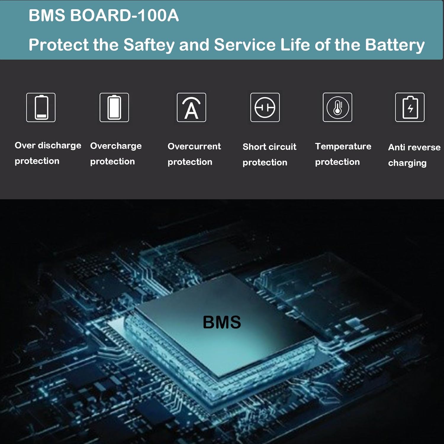 12V 100AH LiFePO4 Lithium Battery 15000 Cycles 100A BMS for RV, Solar, Trolling Motor, Travel Trailer, Energy Storage lithium batteries