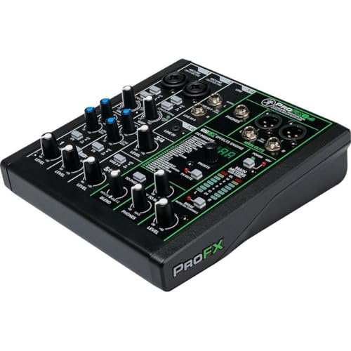 Mackie ProFX10 Go Battery-powered 10-channel Mixer with USB and Enhanced Effects