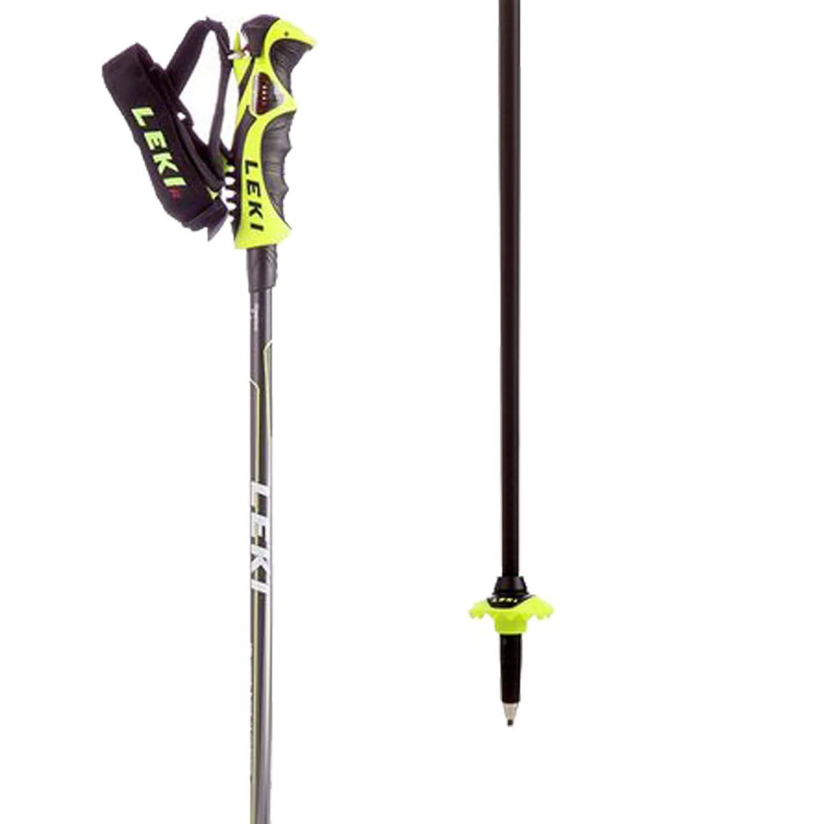 Leki Carbon 14 S Ski Poles 2020 Yellow 125cm