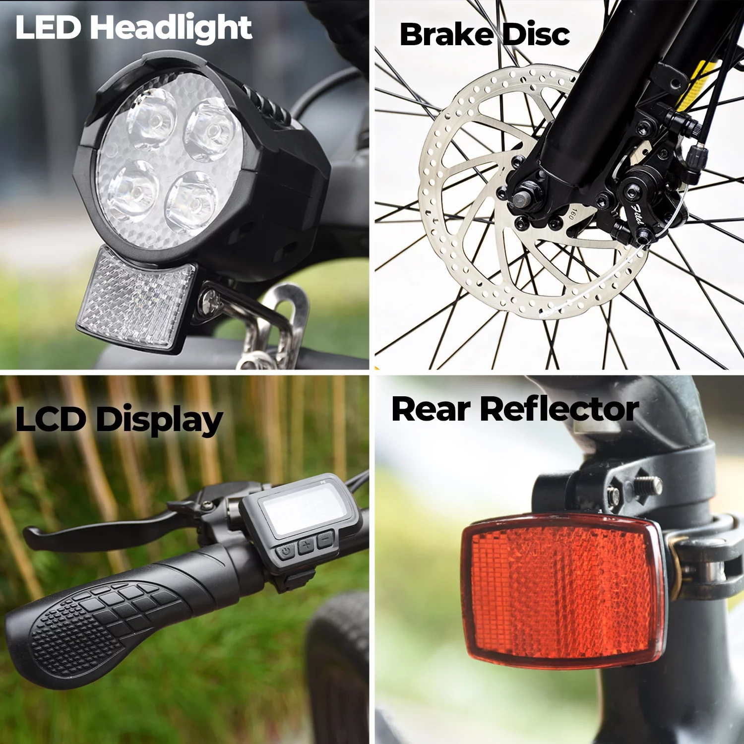 Electric Bike,500W Brushless Motor Adult Electric Bicycles,26 x 4.0 Seamless Welding 6061 Frame Fat Tire Ebike for Adults, 25Mph Max, Shimano Gears