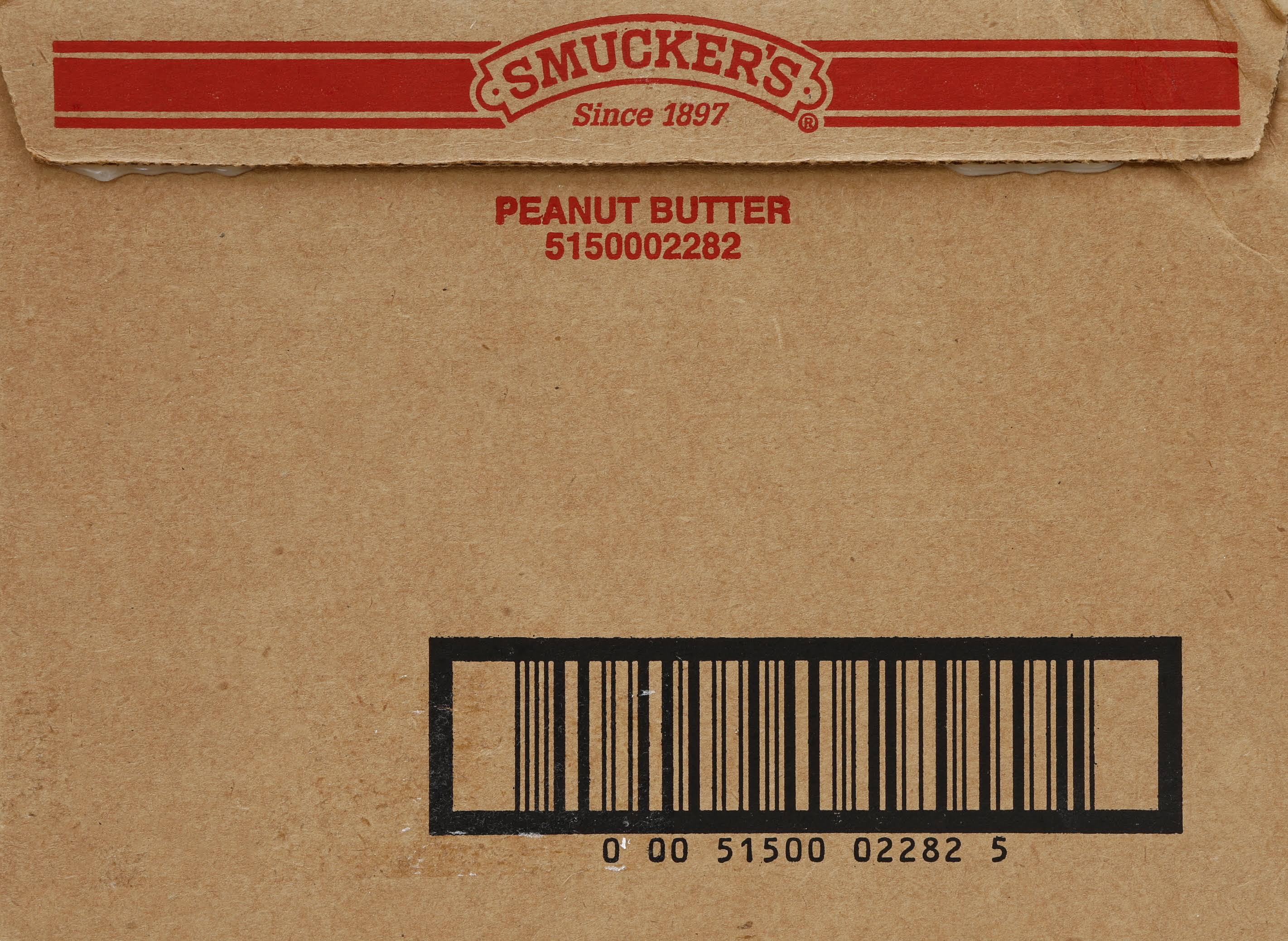 Smucker&s Single Serving Packs, Peanut Butter - 3.4 oz cartons, 200 pack
