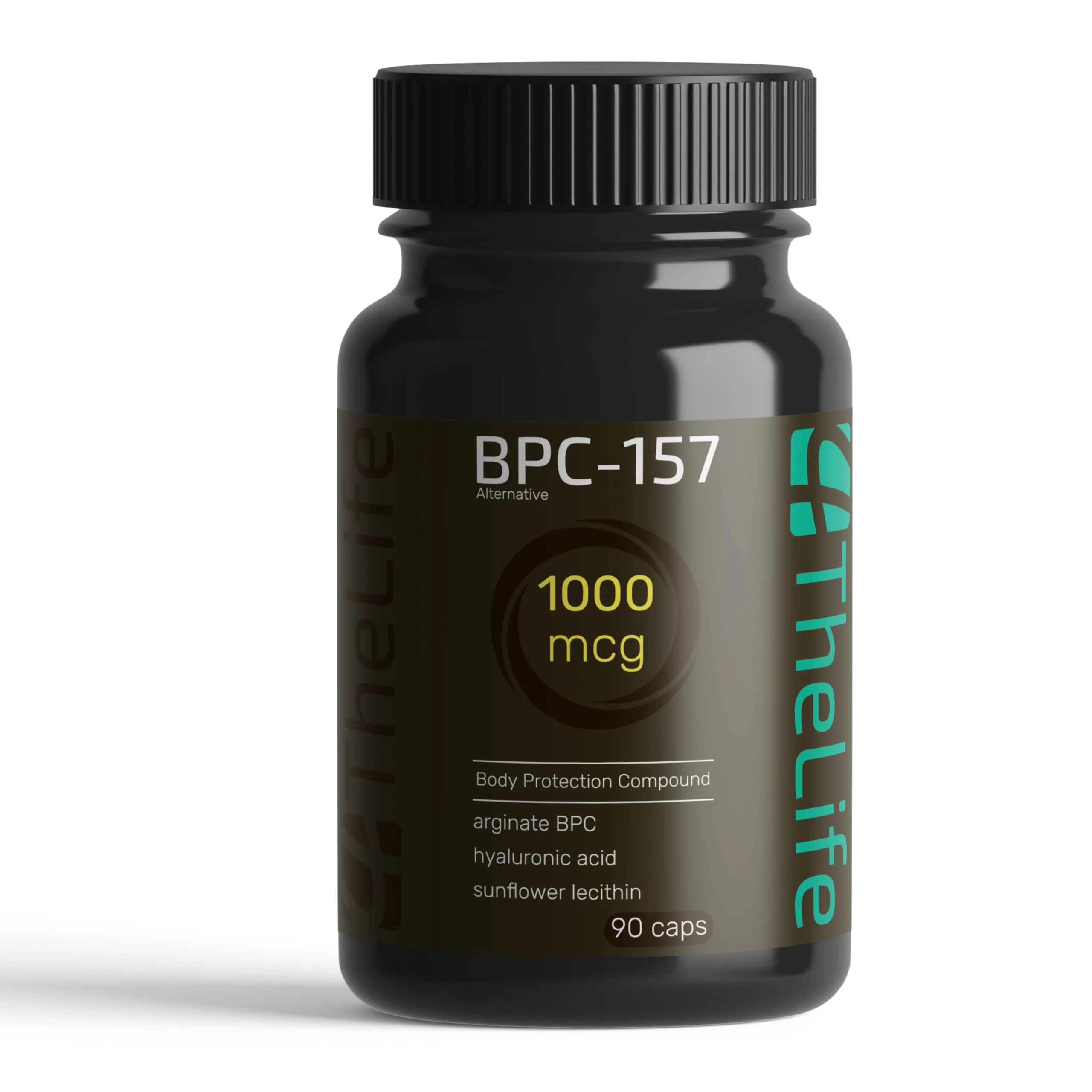 4TheLife BPC 157 Alternative - BCP-157 for Muscle & Workout Recovery - Research Proven Quality - 90 Capsules, 1000 mcg - Kansas Nuitrition - HNZSDS