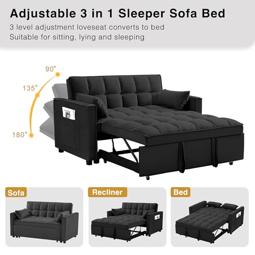 3 in 1 Convertible Sleeper Sofa Bed