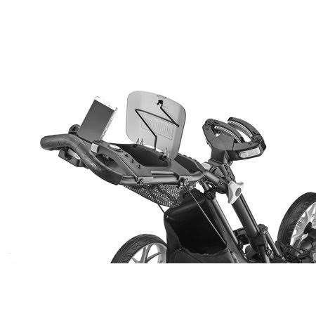 CaddyTek CaddyCruiser One Version 8 Golf Push Cart, Silver