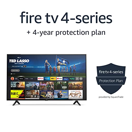 Amazon Fire TV 55 4-Series 4K UHD smart TV with Alexa Voice Remote Enhanced, stream live TV without cable