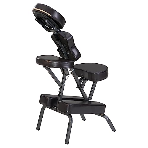 Master Massage Bedford Massage Chair Full Body Portable- Lightweight Massage Chair with Carrying Case-Tattoo Chair Height Adjustable Folding Massage